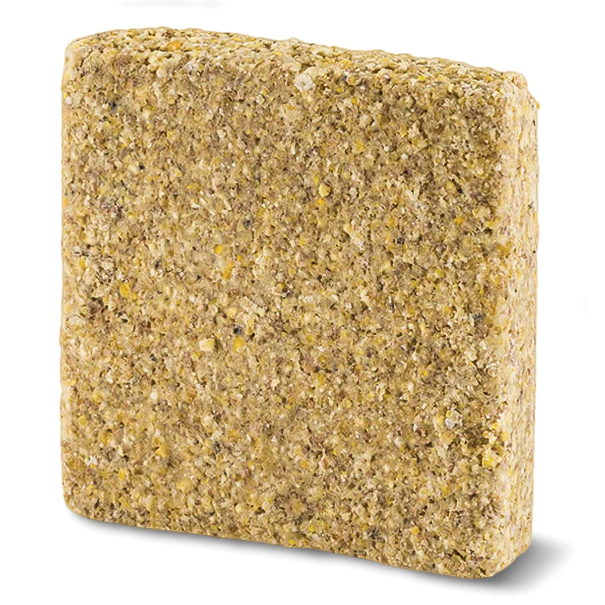 Woodpecker No Melt Dough Cakes, 12 Cakes; dense nutty suet blocks for birds, fitting standard feeders, easy-tear packaging. Ideal for attracting woodpeckers and nut-eating birds year-round.