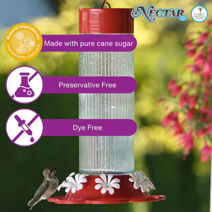 Ingredient information on the Clear RTU nectar