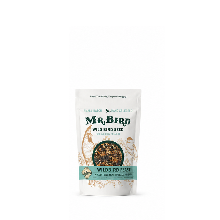 2lb: Mr. Bird Wildbird Feast wild bird seed, 2 lb resealable bag