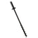 Black heavy duty twister ground socket on a white background. 
