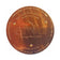 Antimicrobial Copper Bird Bath Purification Disk, 4-inch with three “feet” for elevation, made from 99.9% pure copper to control algae and bacteria in water.