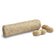 Peanut Blend, 12 Suet Plugs shown with a cylindrical suet log and in-shell peanuts, ideal for woodpeckers. Features melt-resistant formula for warm weather.