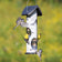 Birch tree bird feeder with black roof, realistic birch bark design, metal feeding ports, and perches.