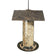 Whitehall Cardinal Tube Bird Feeder with a wide roof and durable feeding tray, featuring a rust-proof oil-rubbed bronze finish and a metal hanger for easy suspension.