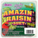 Amazin' Raisin Suet, 8 Cakes in packaging featuring a bird and grapes, ideal for bird feeding with raisins, fruit, and peanuts.