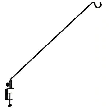 Clamp on deck bracket on a white background