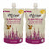 Set of two Ready-to-Use Clear Hummingbird Nectar pouches with resealable spouts, formulated for convenient hummingbird feeder refills with no mixing required.